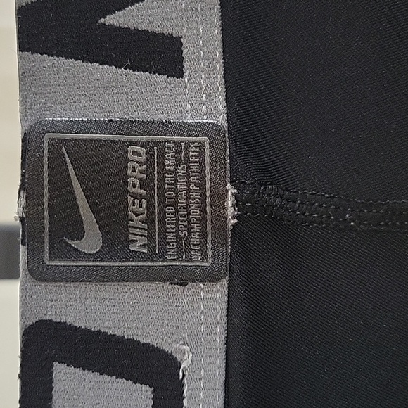 Boys Nike Pro 3/4 Compression Tights - Picture 4 of 7